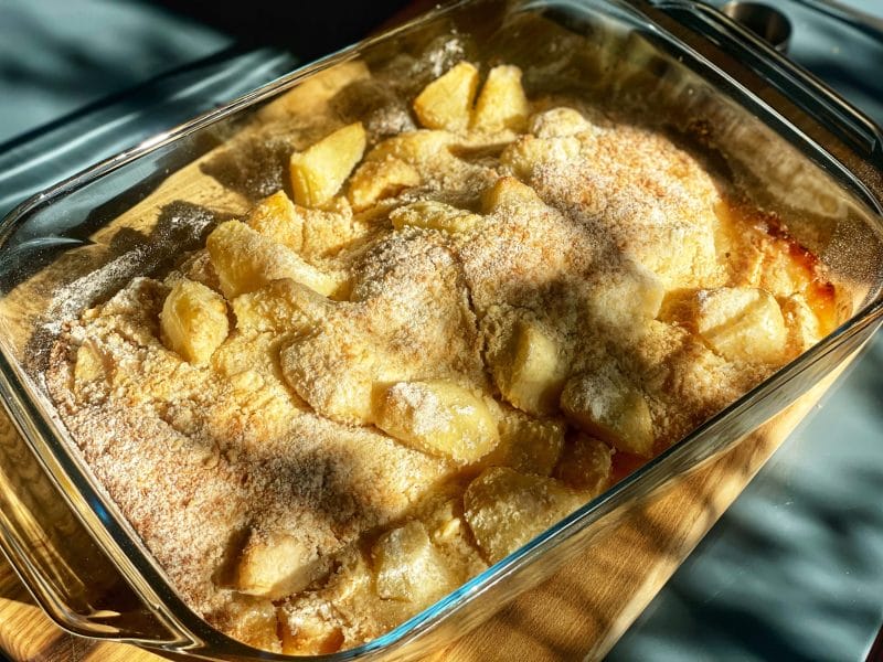 Cliquez pour zoomer ! Crumble coco, poires et pommes Thermomix par pierre-yves_11