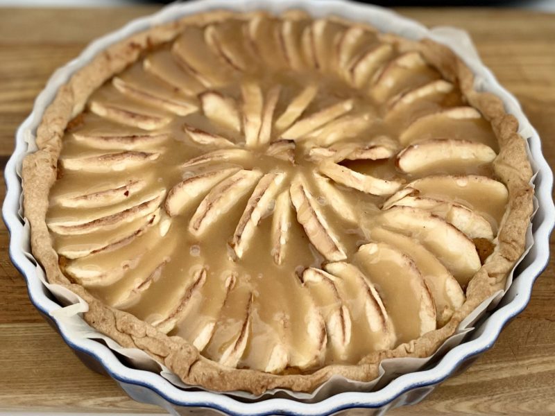 Cliquez pour zoomer ! Tarte pom’pote et caramel beurre salé Thermomix par pierre-yves_11
