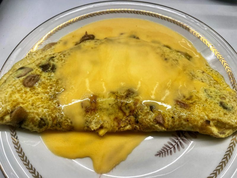 Cliquez pour zoomer ! Omelette et sauce au parmesan Thermomix par pierre-yves_11