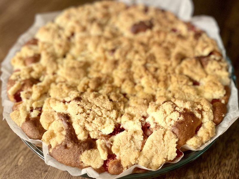 Cliquez pour zoomer ! Crumb cake framboises Thermomix par pierre-yves_11