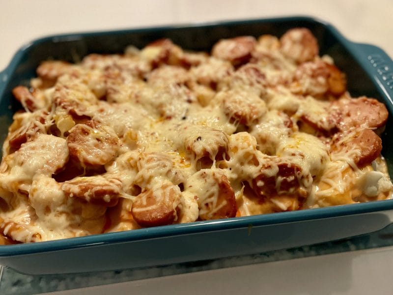 Cliquez pour zoomer ! Gratin de chou-fleur au chorizo Thermomix par pierre-yves_11