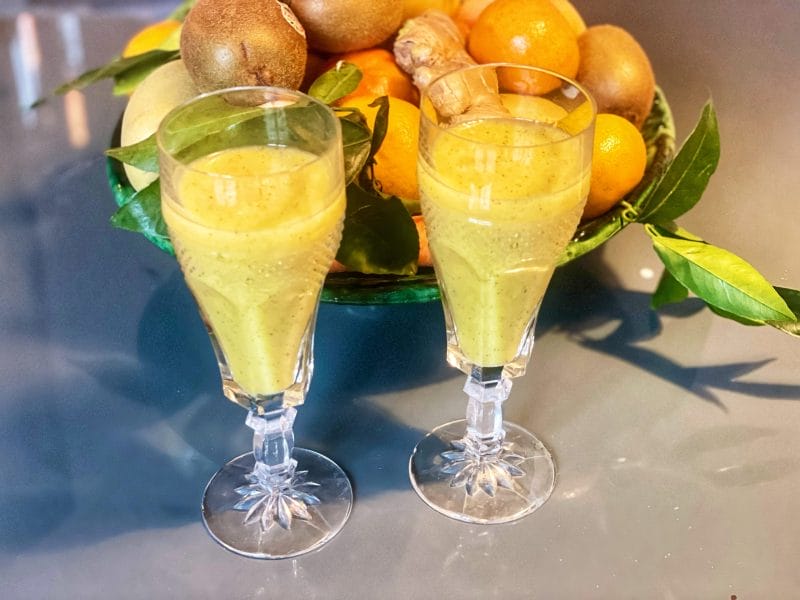 Cliquez pour zoomer ! Smoothie kiwi et gingembre Thermomix par pierre-yves_11