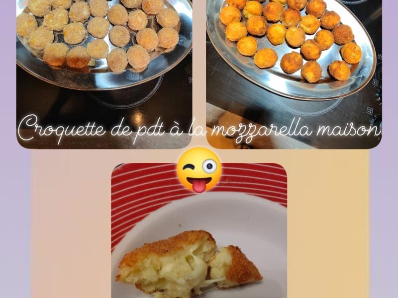 Cliquez pour zoomer ! Croquettes de pommes de terre à la mozzarella Thermomix par stephdingue