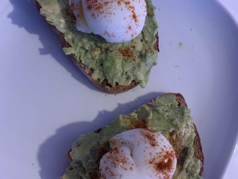 Cliquez pour zoomer ! Tartine avocat et oeuf mollet Thermomix par elodie-39