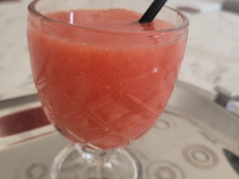 Cliquez pour zoomer ! Smoothie pastèque et fruits du soleil Thermomix par nassim12