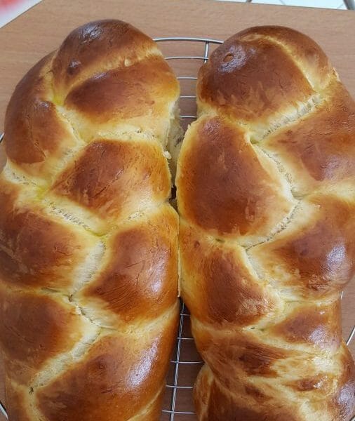 Cliquez pour zoomer ! Brioche tressée à la mie filante Thermomix par Audreygttn