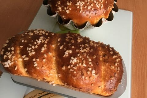 Cliquez pour zoomer ! Brioche tressée à la mie filante Thermomix par Camille_4