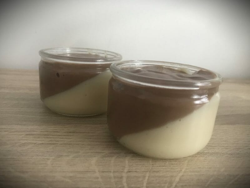 Cliquez pour zoomer ! Crème dessert au deux saveurs Thermomix par Camille_4