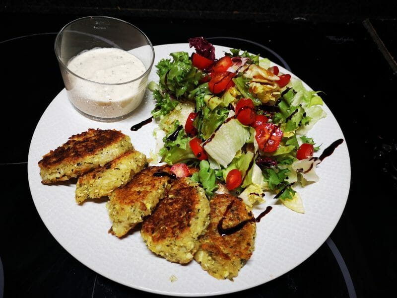 Cliquez pour zoomer ! Galettes de courgettes grecques Thermomix par Alex_95