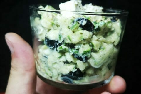 Cliquez pour zoomer ! Salade de courgettes à la feta Thermomix par Alex_95