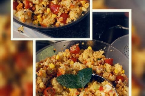 Cliquez pour zoomer ! Salade de couscous façon taboulé Thermomix par Alex_95