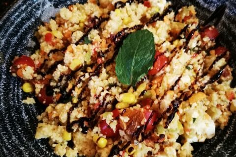 Cliquez pour zoomer ! Salade de couscous façon taboulé Thermomix par Alex_95