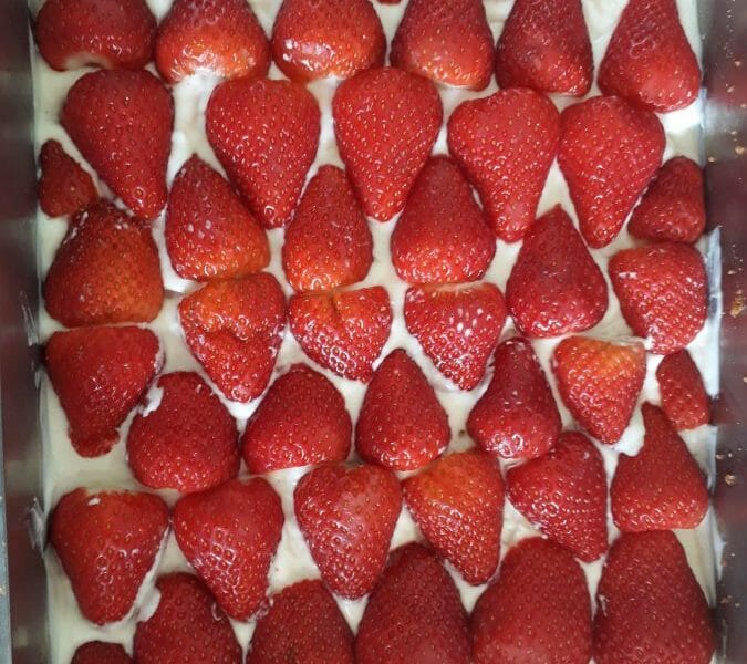 Cliquez pour zoomer ! Tarte aux fraises sans cuisson Thermomix par Latchatcha12