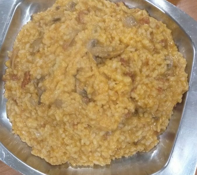 Cliquez pour zoomer ! Risotto au chorizo Thermomix par Nathalie_la_buse