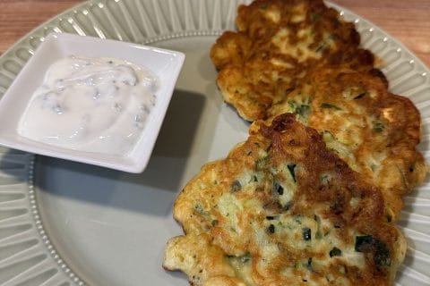 Cliquez pour zoomer ! Beignets de courgettes Thermomix par Dilaa