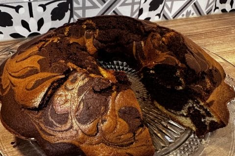 Cliquez pour zoomer ! Marbré au chocolat Thermomix par Dilaa