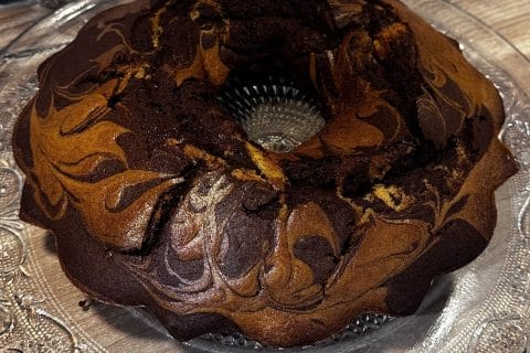 Cliquez pour zoomer ! Marbré au chocolat Thermomix par Dilaa