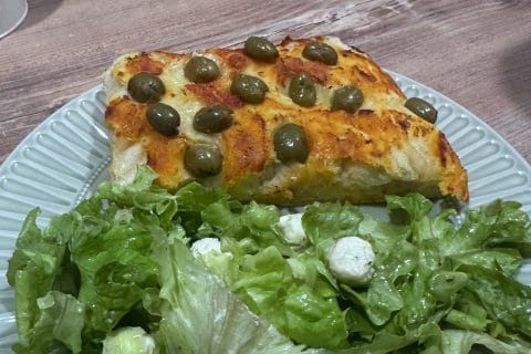 Cliquez pour zoomer ! Focaccia des Pouilles Thermomix par Dilaa