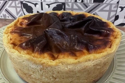 Cliquez pour zoomer ! Flan pâtissier sans pâte Thermomix par Dilaa