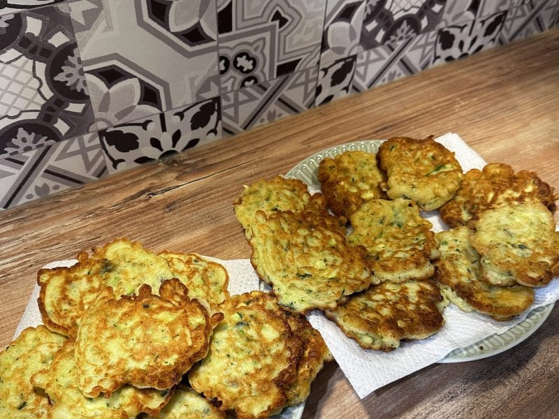 Cliquez pour zoomer ! Beignets de courgettes Thermomix par Dilaa