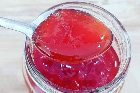 Cliquez pour zoomer ! Confiture de fraises Thermomix par Dilaa