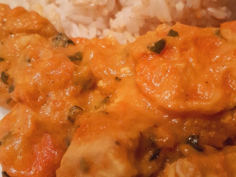 Cliquez pour zoomer ! Poulet coco aux 3 épices Thermomix par madplume