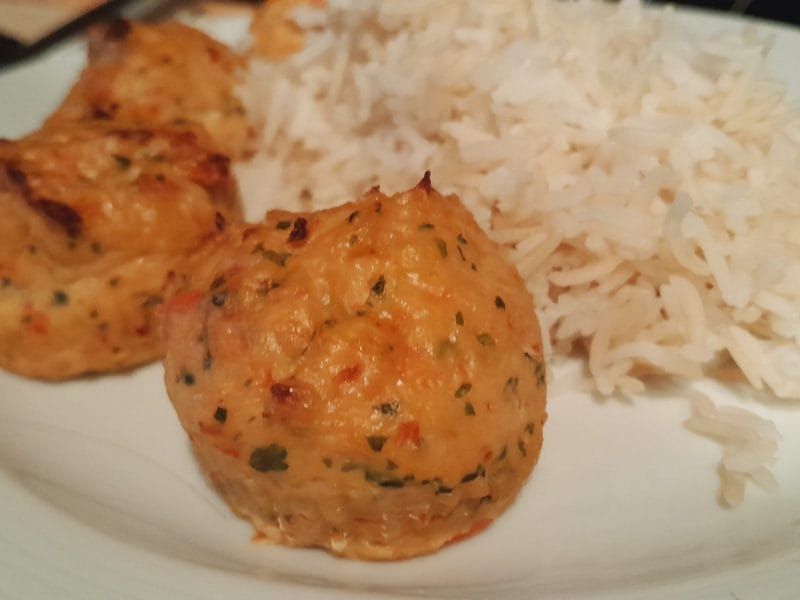 Cliquez pour zoomer ! Boulettes de poulet Thaï Thermomix par madplume