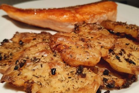 Cliquez pour zoomer ! Smashed potatoes Thermomix par madplume