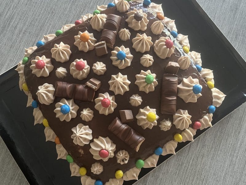 Cliquez pour zoomer ! Layer cake Kinder Bueno Thermomix par monika2104