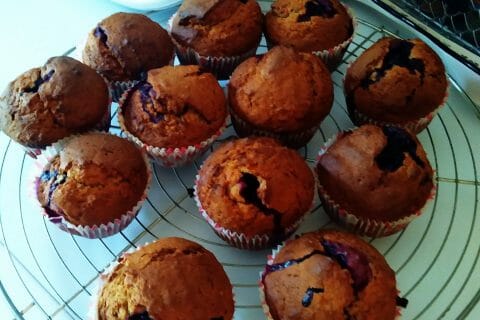 Cliquez pour zoomer ! Muffins à la banane Thermomix par Mumz