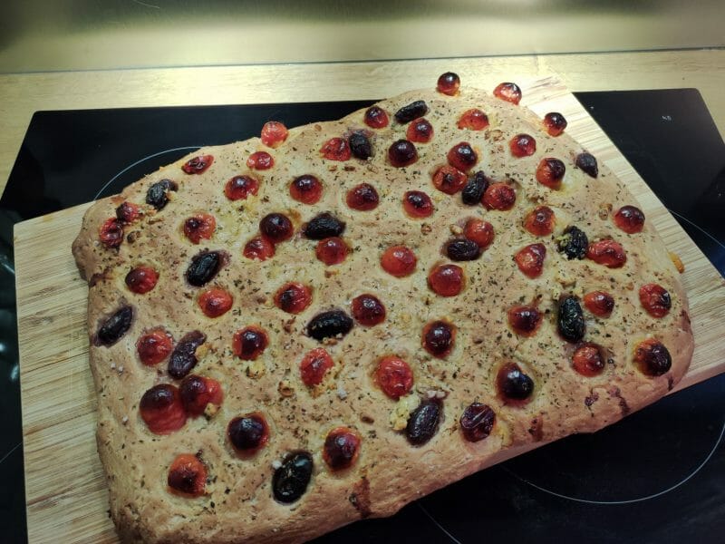 Cliquez pour zoomer ! Focaccia des Pouilles Thermomix par Coralie_2