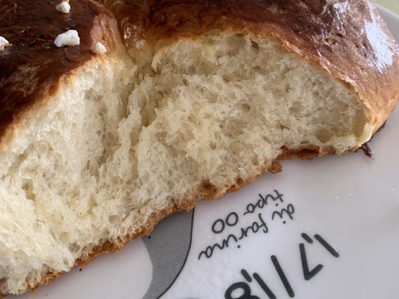 Cliquez pour zoomer ! Brioche au yaourt et à la vanille Thermomix par vladaurelie