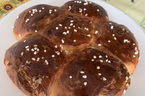 Cliquez pour zoomer ! Brioche au yaourt et à la vanille Thermomix par vladaurelie