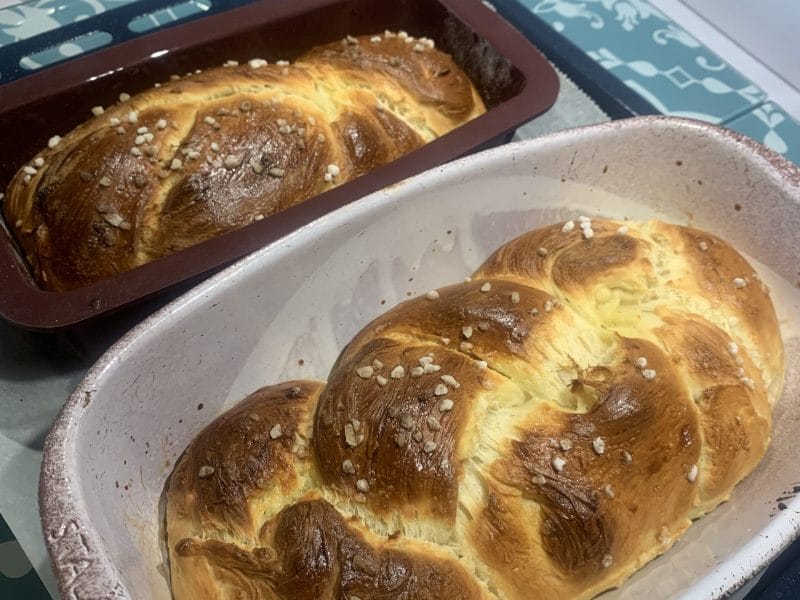Cliquez pour zoomer ! Brioche tressée à la mie filante Thermomix par vladaurelie