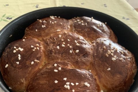 Cliquez pour zoomer ! Brioche au yaourt et à la vanille Thermomix par vladaurelie