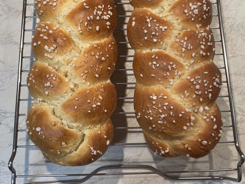 Cliquez pour zoomer ! Brioche tressée à la mie filante Thermomix par marion6105