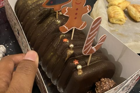 Cliquez pour zoomer ! Bûche Ferrero Rocher Thermomix par charlottella