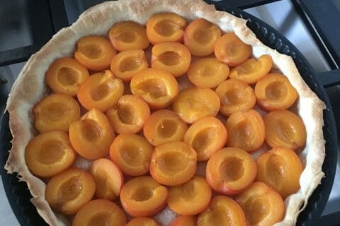 Cliquez pour zoomer ! Tarte amandine aux abricots au Thermomix