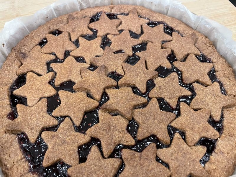 Cliquez pour zoomer ! Tarte de Linz – Linzer Torte Thermomix par bbkn