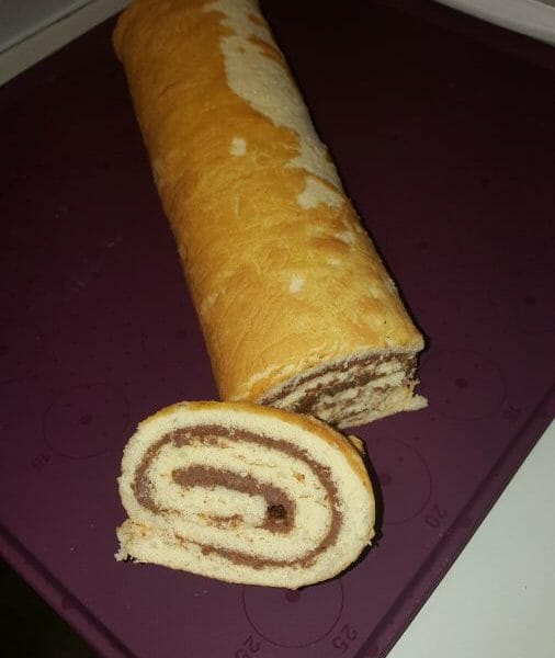 Cliquez pour zoomer ! Roulé au nutella Thermomix par AmandeGourmande