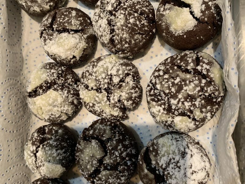 Cliquez pour zoomer ! Craquelés au chocolat Thermomix par Hindo
