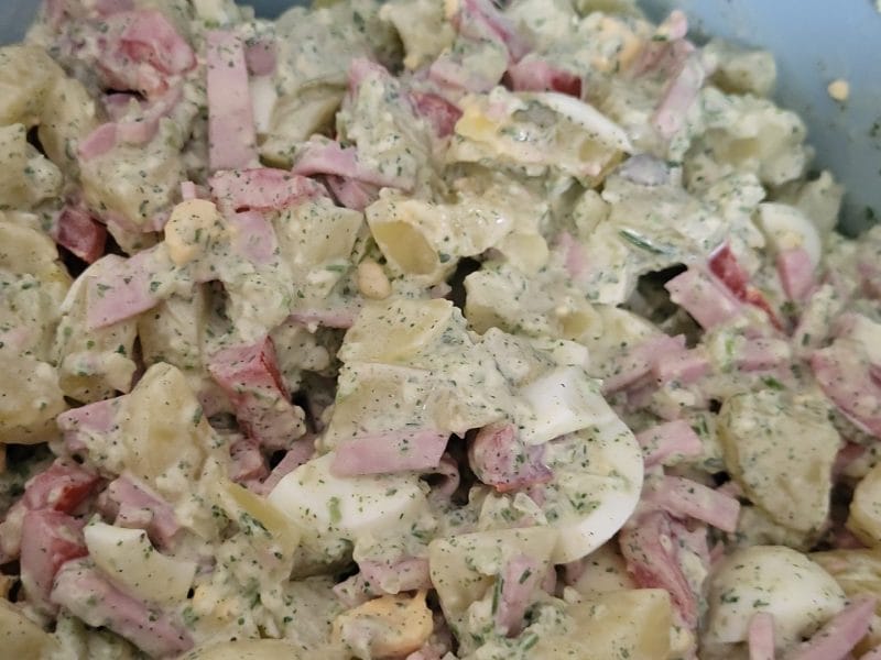 Cliquez pour zoomer ! Salade piémontaise Thermomix par adrianette07