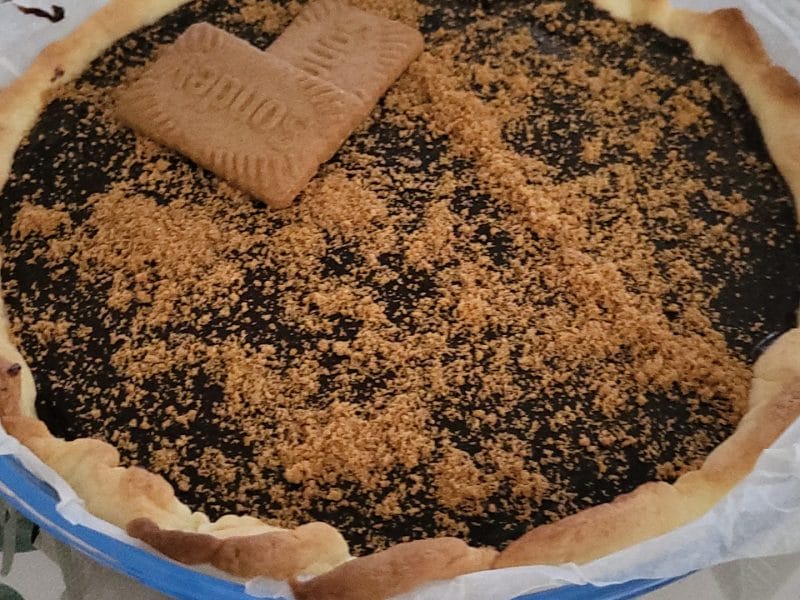 Cliquez pour zoomer ! Tarte tout chocolat Thermomix par adrianette07