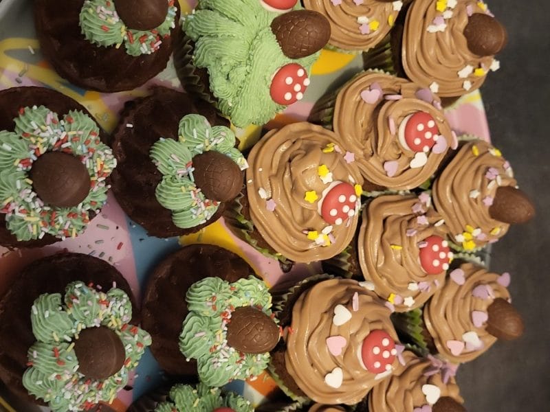 Cliquez pour zoomer ! Cupcakes Kinder Thermomix par adrianette07