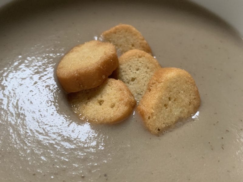 Cliquez pour zoomer ! Velouté d’aubergines grillées Thermomix par mamilooz