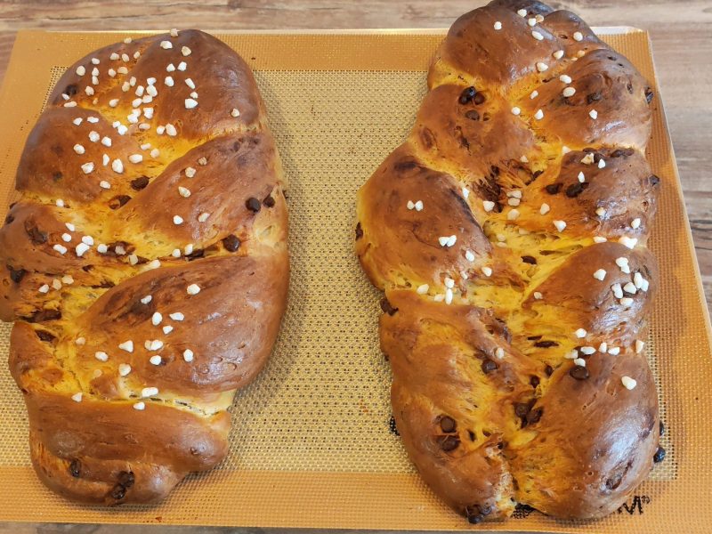 Cliquez pour zoomer ! Brioche tressée à la mie filante Thermomix par kimberley_37