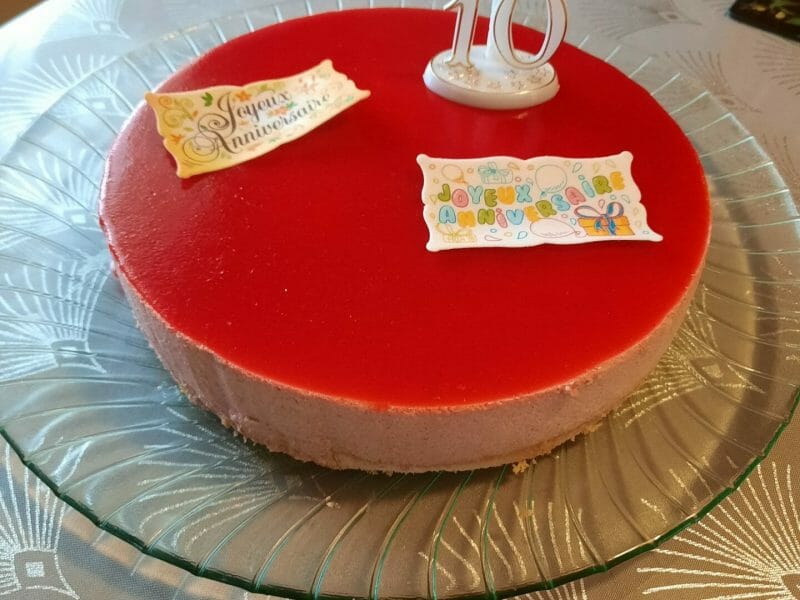 Cliquez pour zoomer ! Bavarois aux framboises Thermomix par Tomtitiamatth
