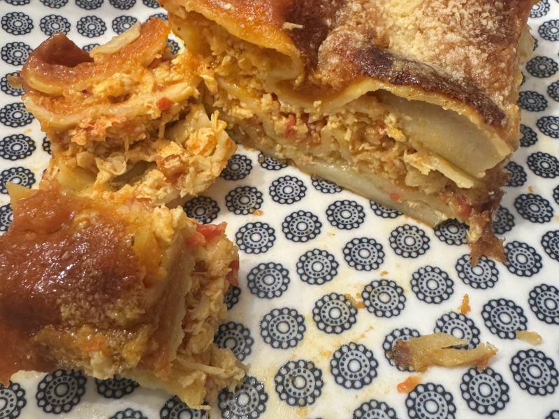 Cliquez pour zoomer ! Lasagnes au poulet et poivrons Thermomix par melodiiie44