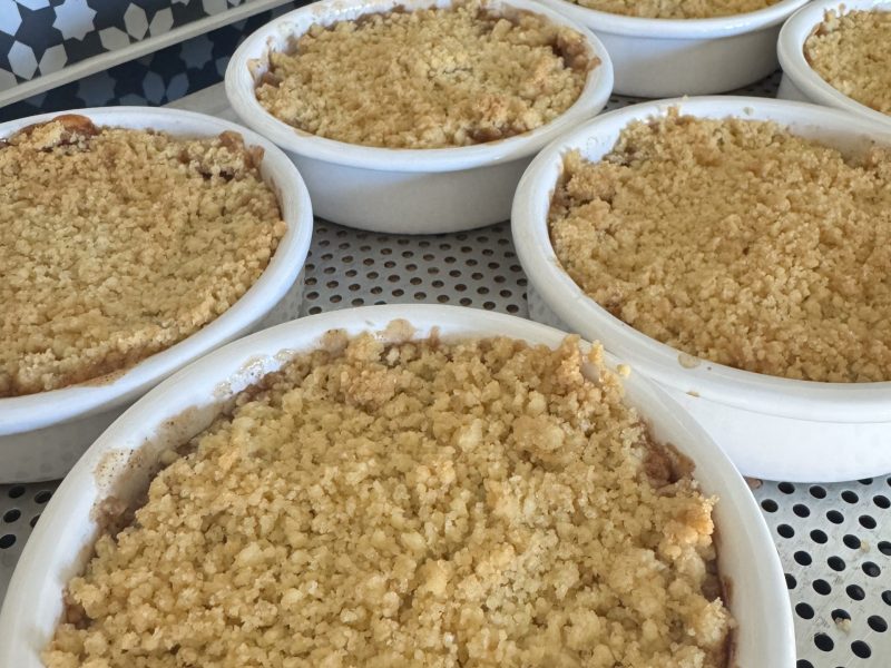 Cliquez pour zoomer ! Crumble aux Pommes Thermomix par melodiiie44
