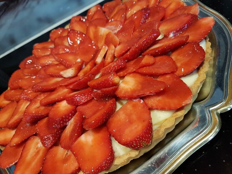 Cliquez pour zoomer ! Tarte aux fraises Thermomix par quenleamel